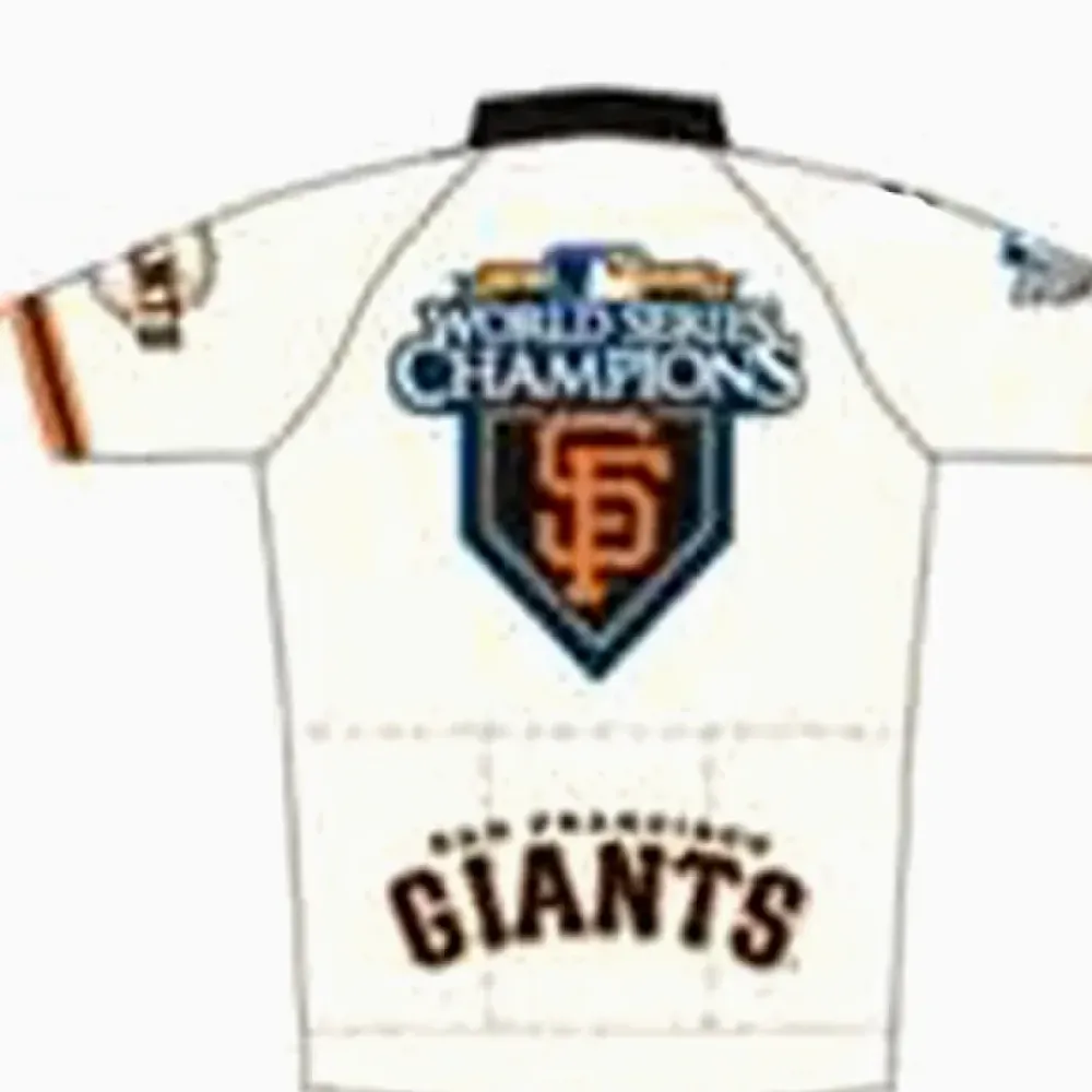 MLB San Francisco Giants 2010 world series champions cycling jerseys