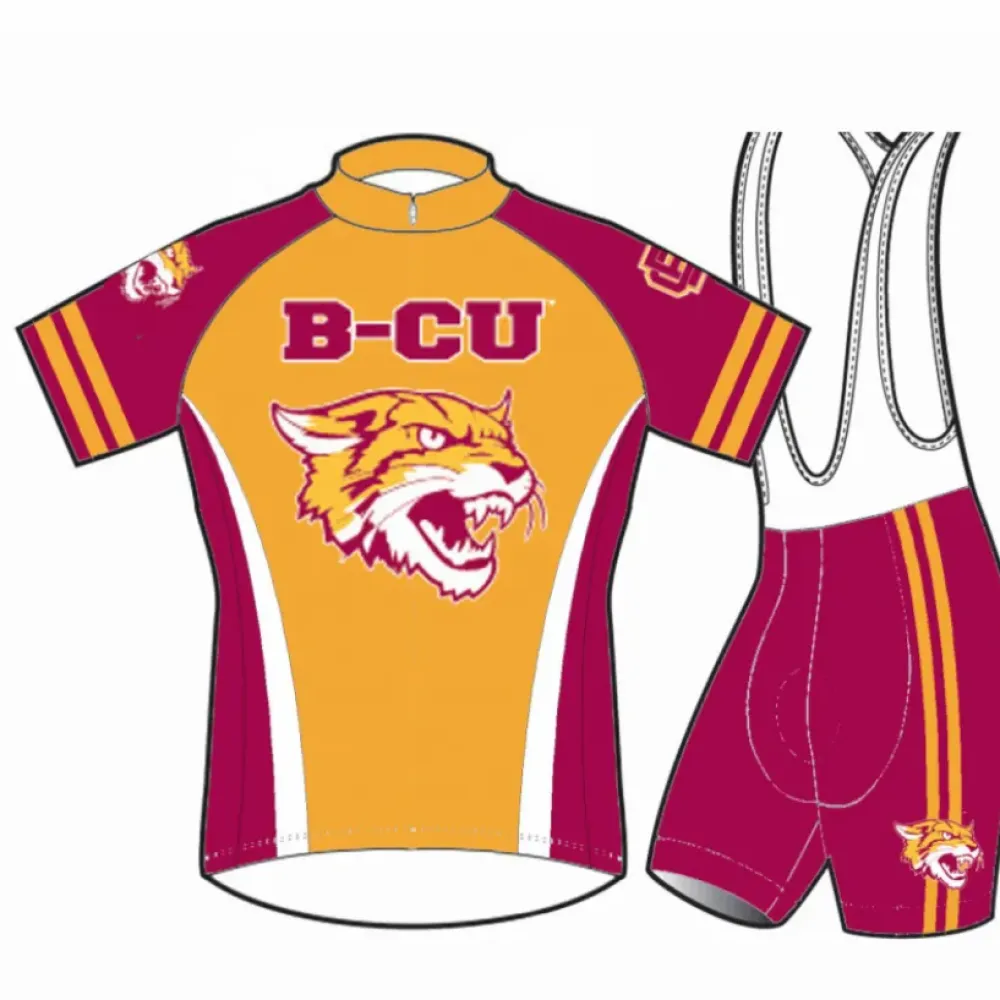 BCU Bethune Cookman Wildcats Cycling Jerseys or Shorts (Bibs)