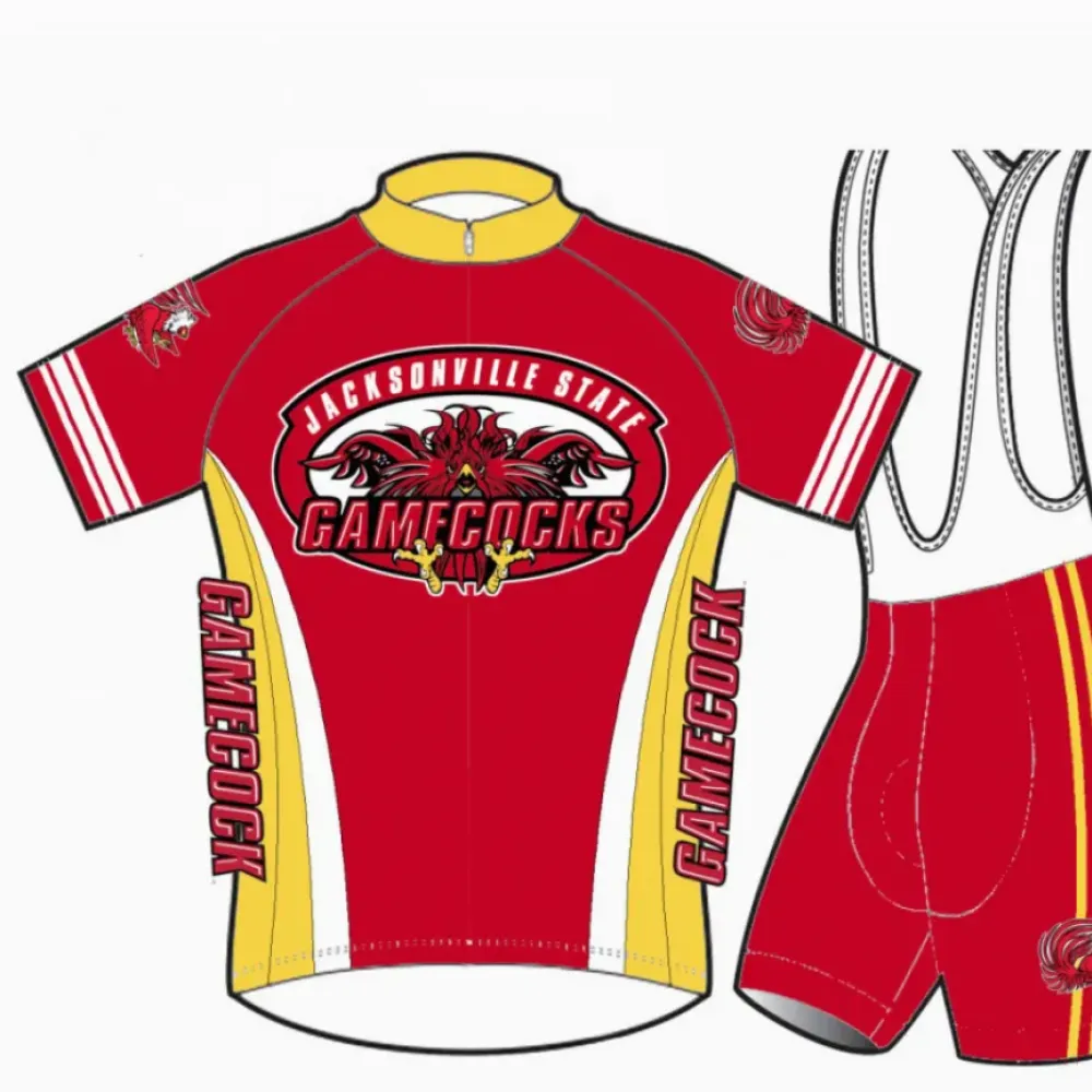 JSU Jacksonville State Gamecocks Cycling Jerseys or Shorts (Bibs)