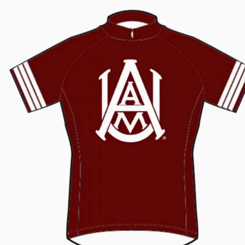 NCAA Alabama A&M University AAMU Bulldogs Cycling Jerseys