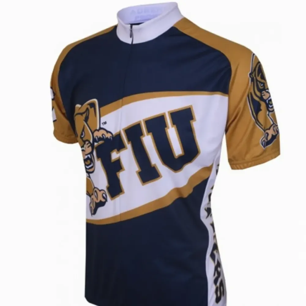 NCAA Florida International University FIU Golden Panthers Cycling Jerseys