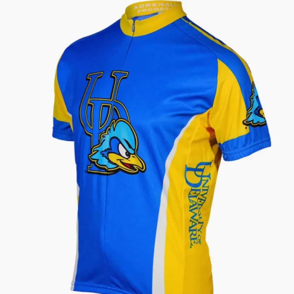 NCAA  UD, U of D, Delaware Fightin' Blue Hens Cycling Jerseys