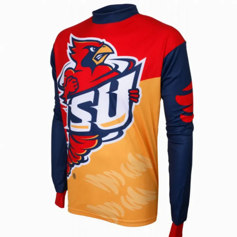 NCAA Iowa State Cyclones Mountain Long Sleeve MTB Bike Cycling Jerseys