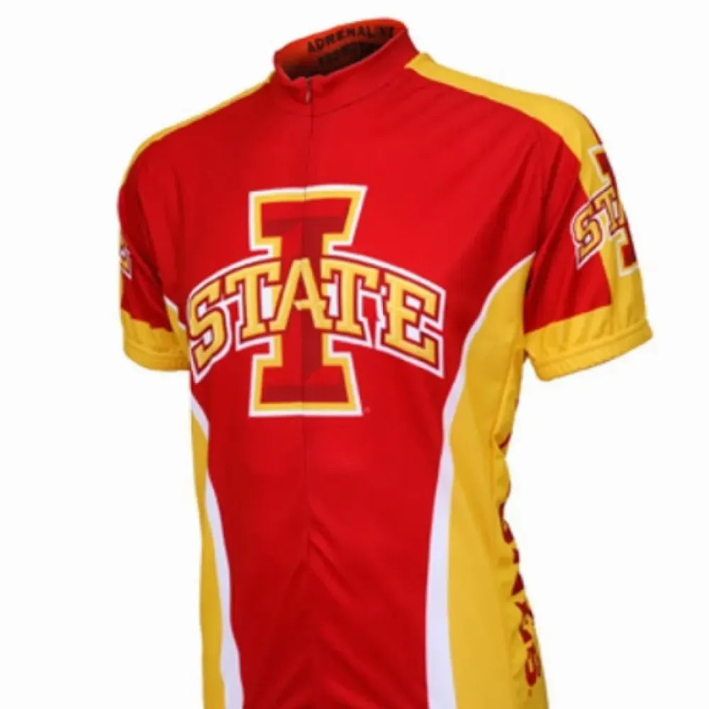NCAA Iowa State Cyclones Short Sleeve Cycling Jerseys
