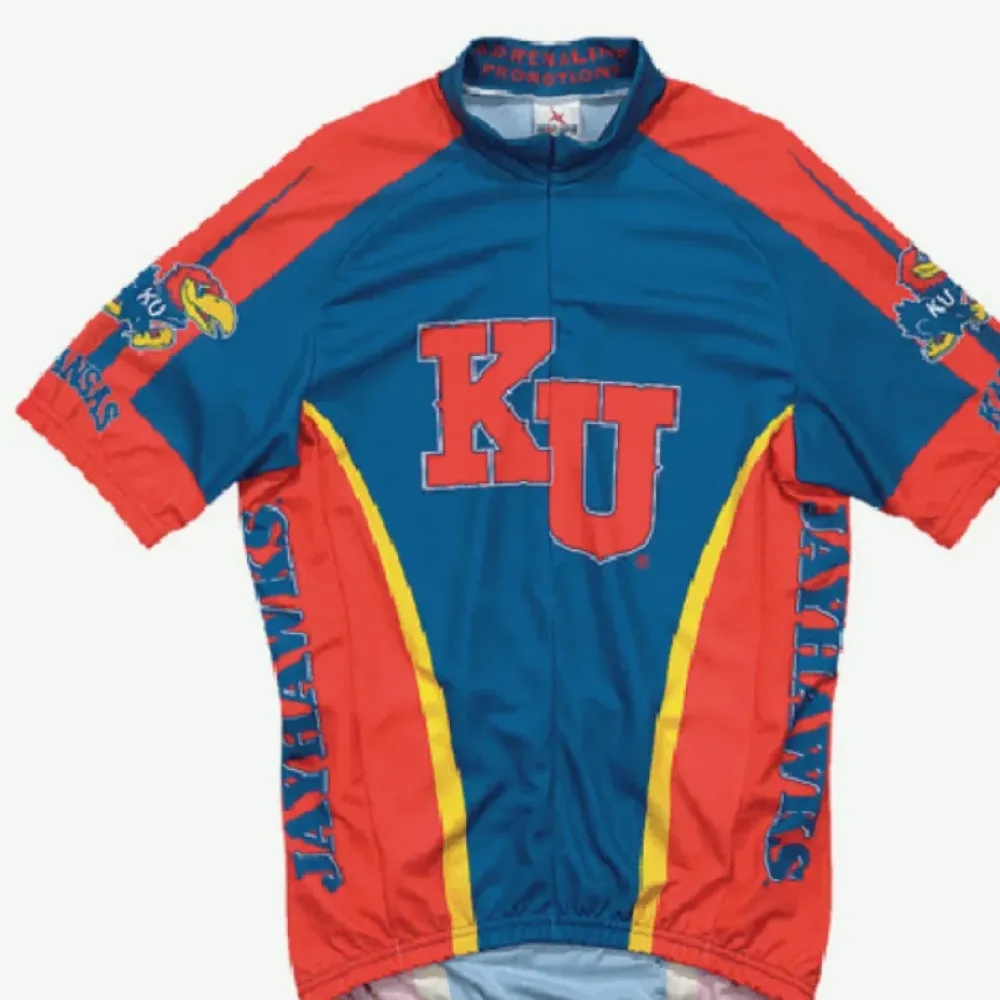 NCAA KU Kansas Jayhawks Cycling Jerseys