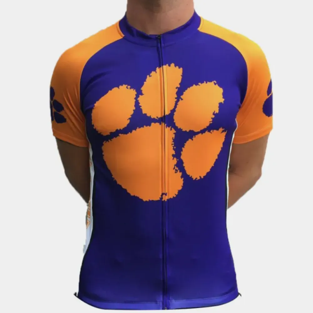 NCAA Clemson University TIGERS Cycling Jerseys