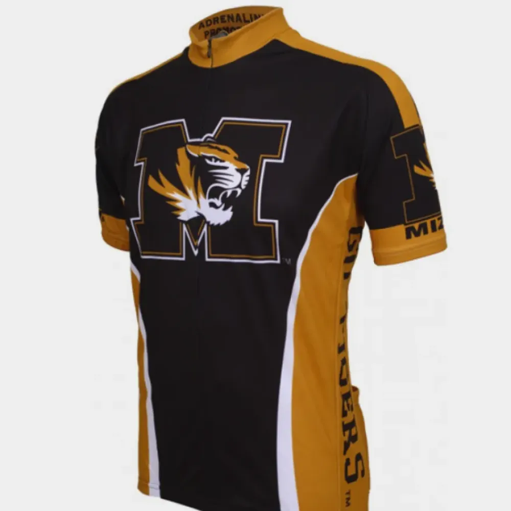 NCAA Mizzou, MU, University of Missouri Tigers Cycling Jerseys