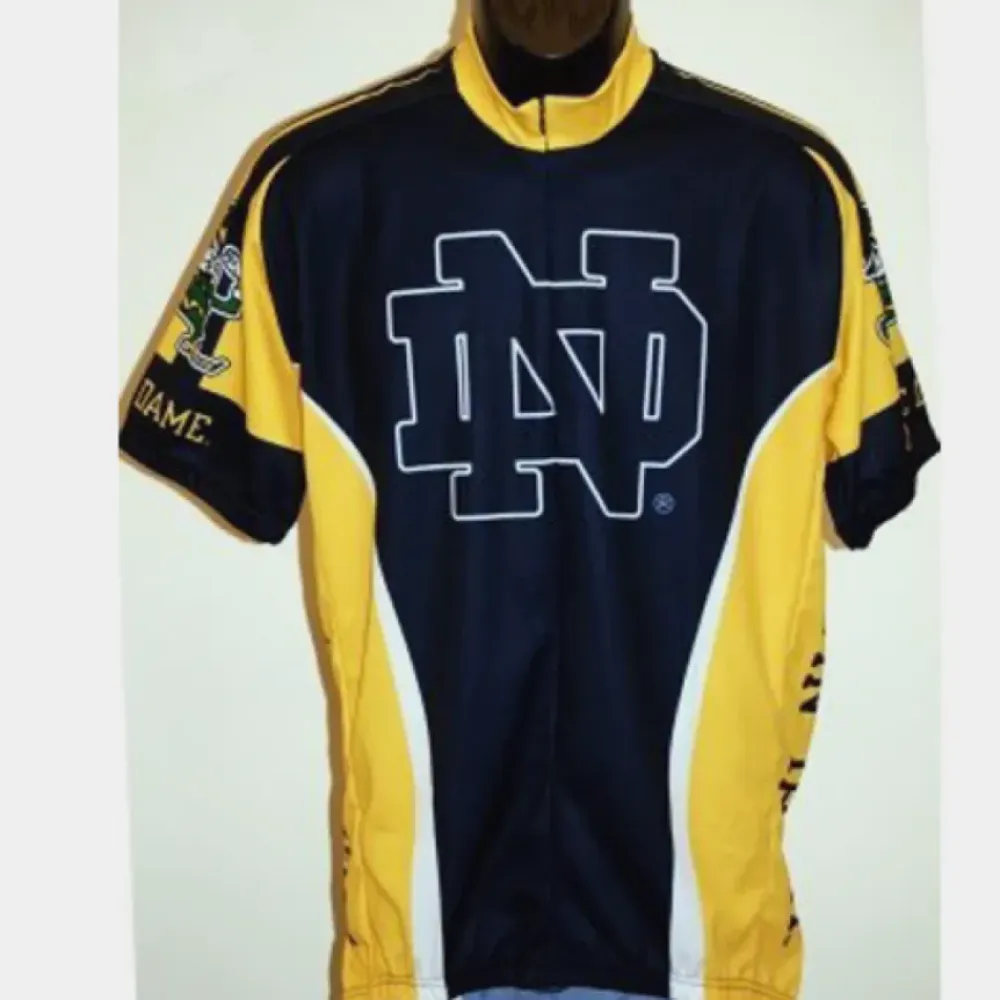 NCAA ND University of Notre Dame Fighting Irish Cycling Jerseys