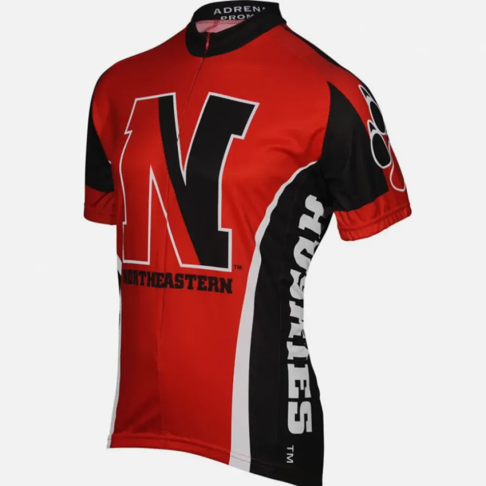 NCAA NEU Northeastern University Huskies Cycling Jerseys
