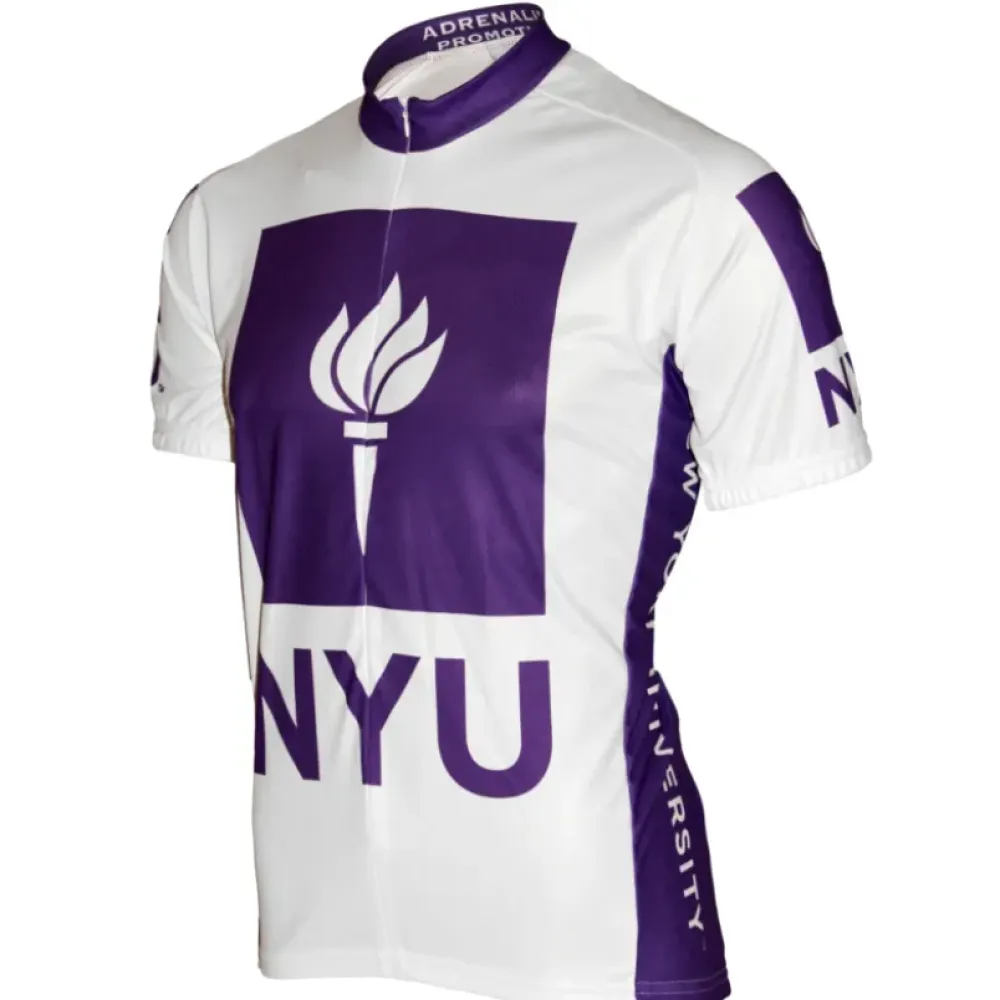 NCAA New York University NYU Violets Cycling Jerseys