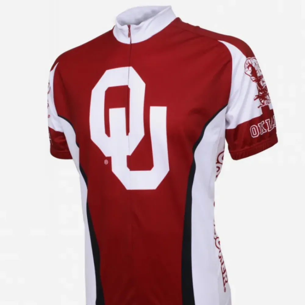 NCAA OU University of Oklahoma Sooners Cycling Jerseys