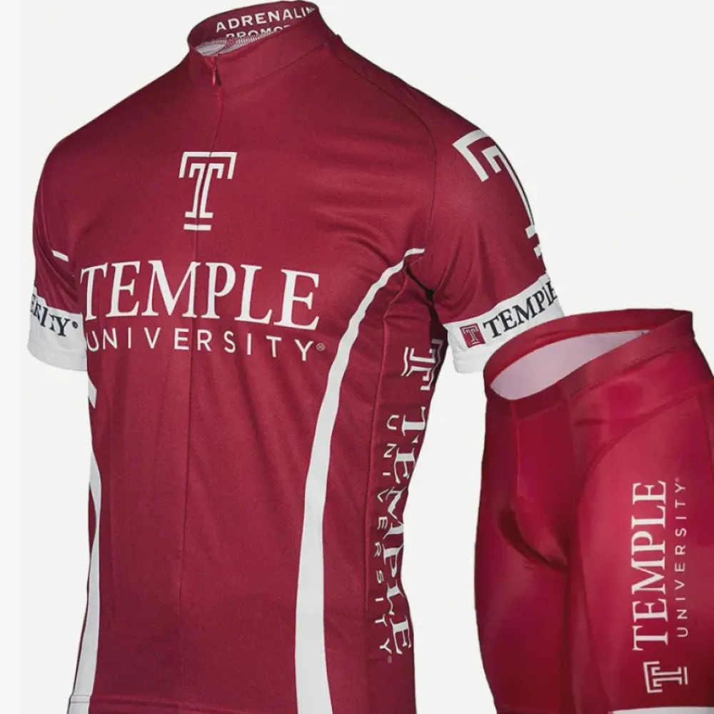 NCAA Temple University Owls Cycling Jerseys shorts