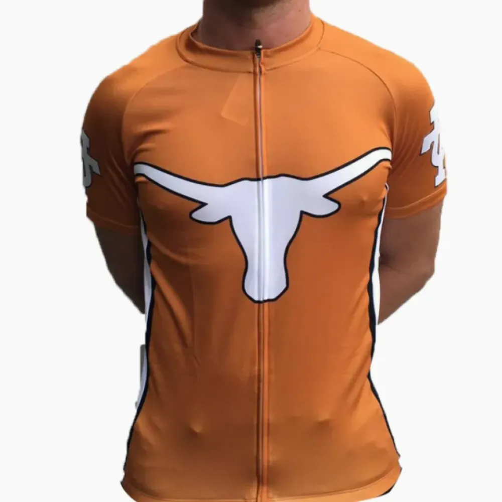 NCAA The University of Texas at Austin Longhorns Cycling Jerseys