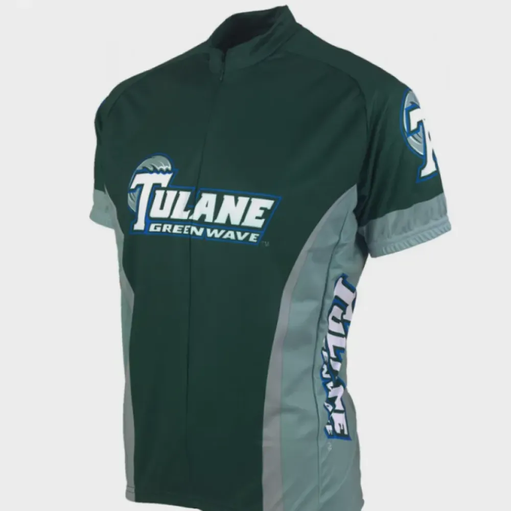 NCAA Tulane University Green Wave Cycling Jerseys