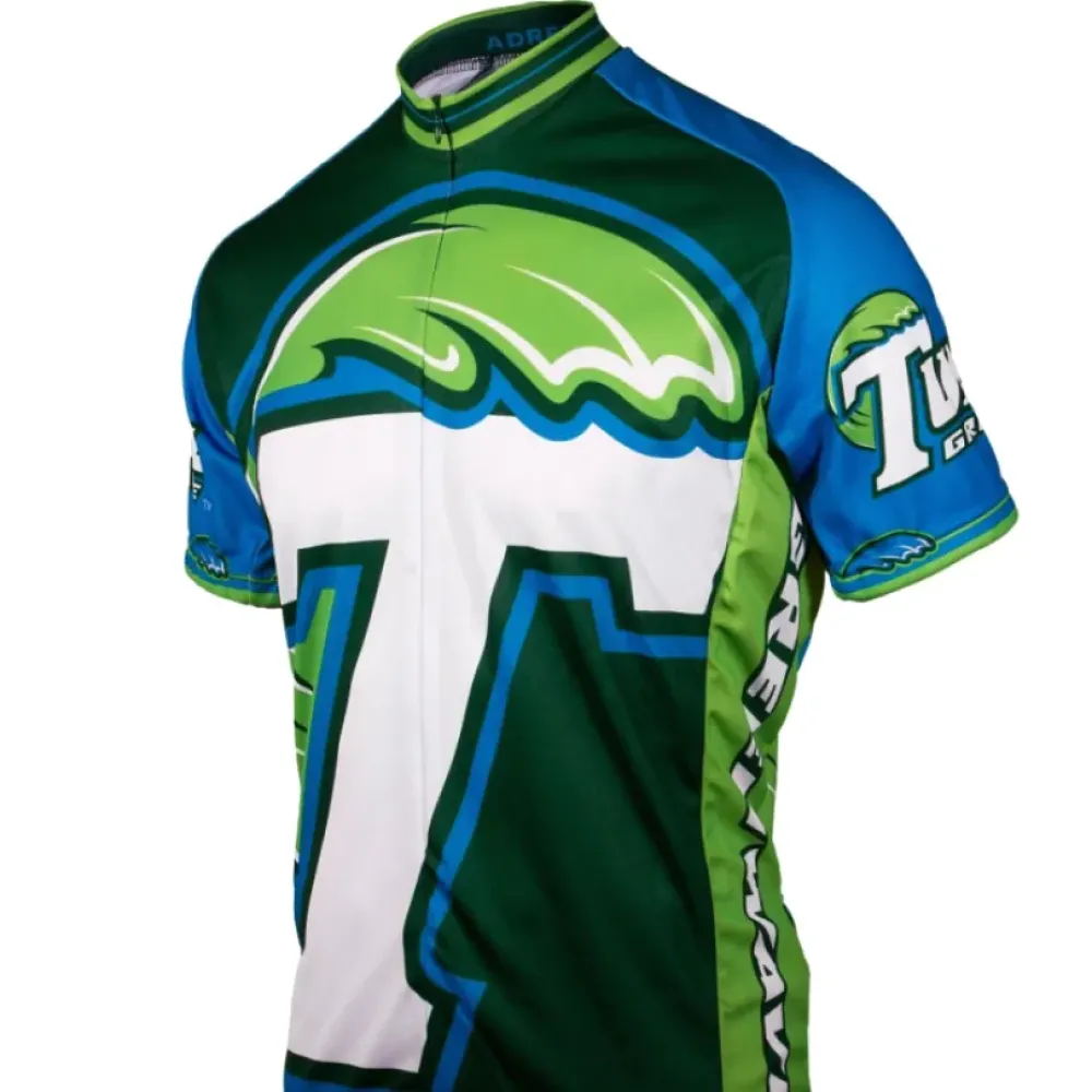 NCAA Tulane University Green Wave Cycling Jerseys