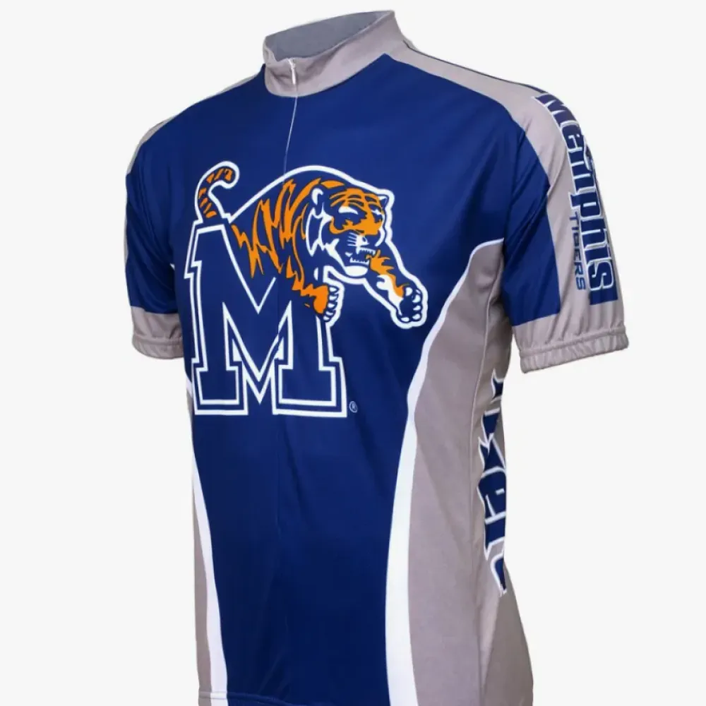 NCAA U of M University of Memphis Tigers Cycling Jerseys