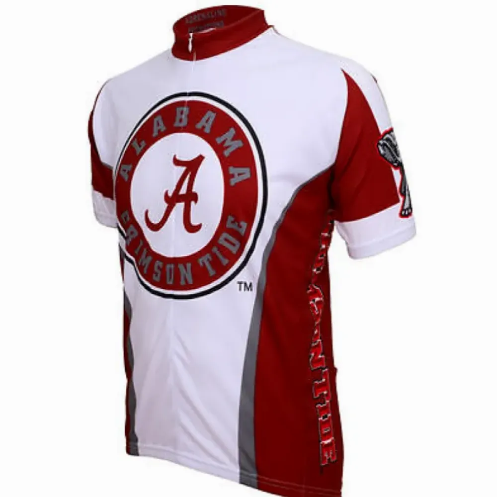 NCAA UA University of Alabama Crimson Tide Cycling Jerseys