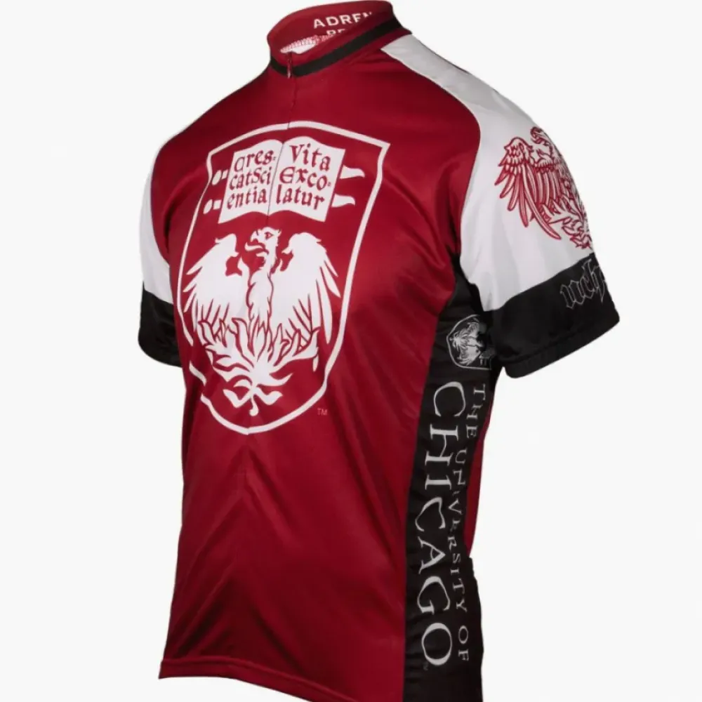 NCAA UChicago U of C The University of Chicago Maroons Cycling Jerseys
