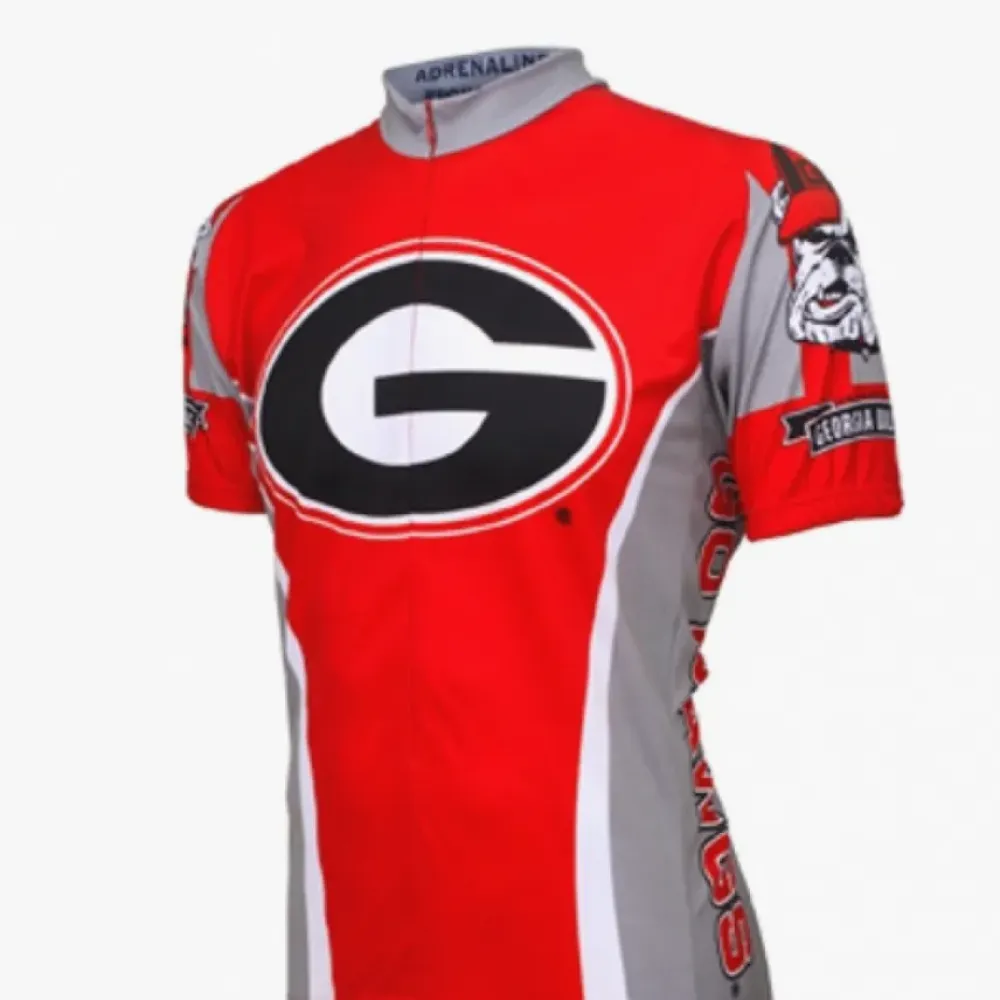 NCAA UGA University of Georgia Bulldogs Cycling Jerseys
