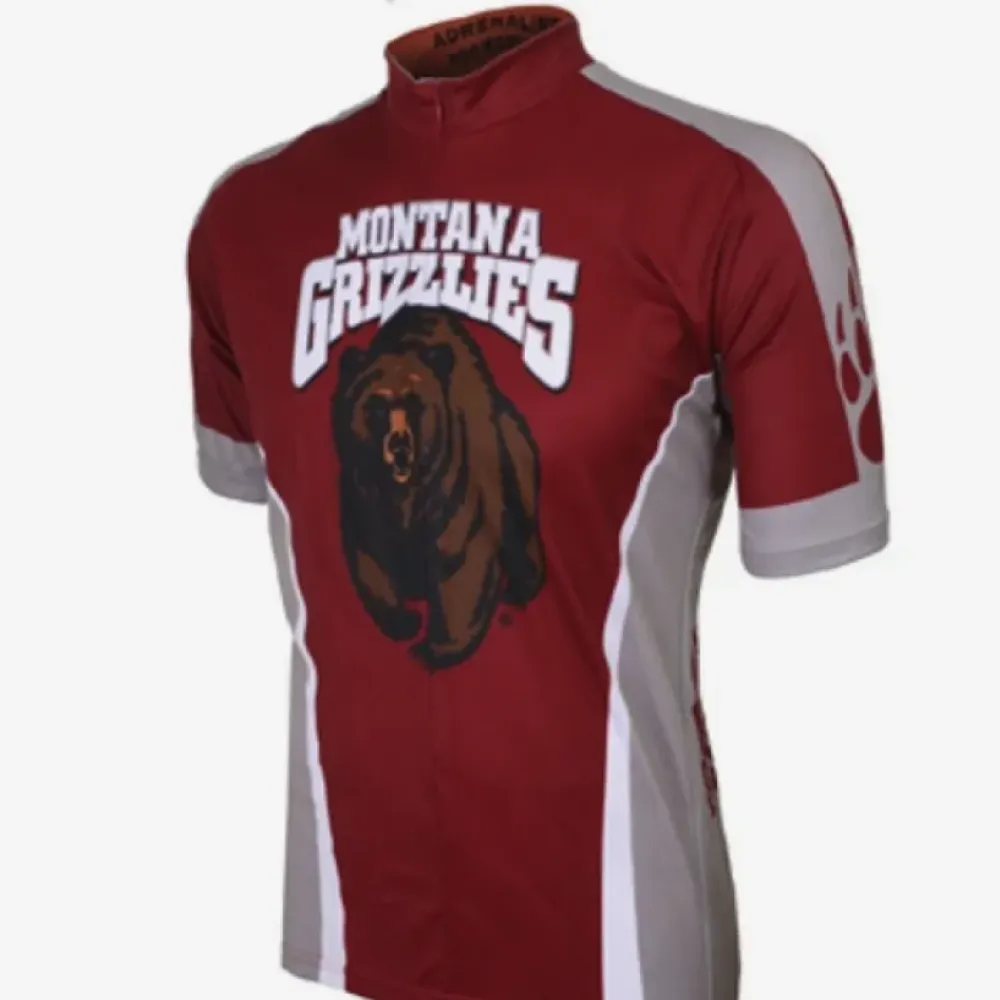 NCAA UM The University of Montana Grizzlies Cycling Jerseys