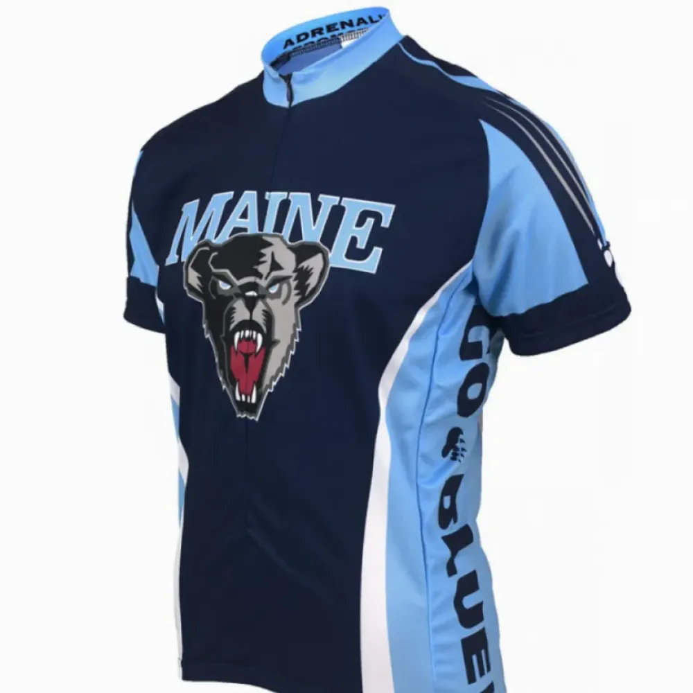 NCAA UMaine or Maine Black Bears Cycling Jerseys