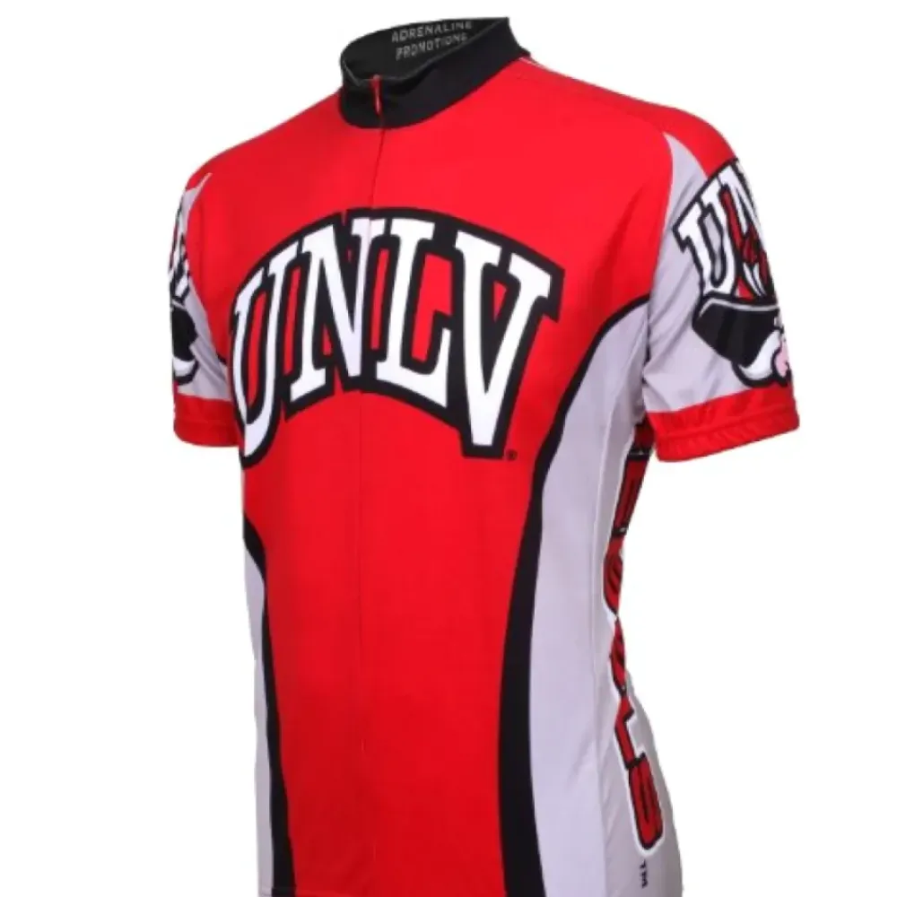 NCAA University of Nevada, Las Vegas UNLV Rebels Short Sleeve Cycling Jerseys
