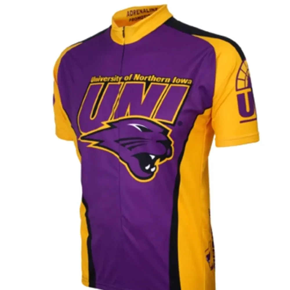 NCAA University of Northern Iowa UNI Panthers Cycling Jerseys