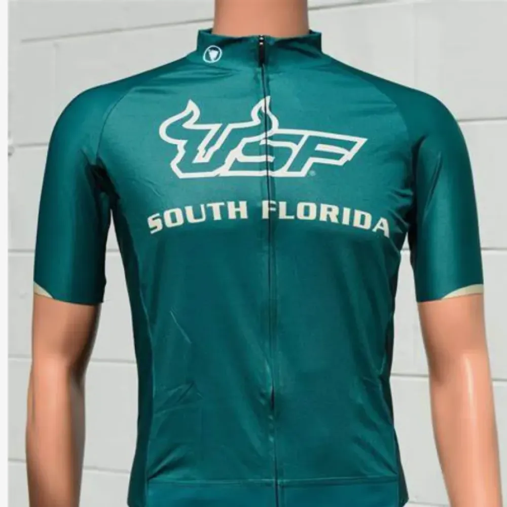 NCAA USF University of South Florida Bulls Cycling Jerseys