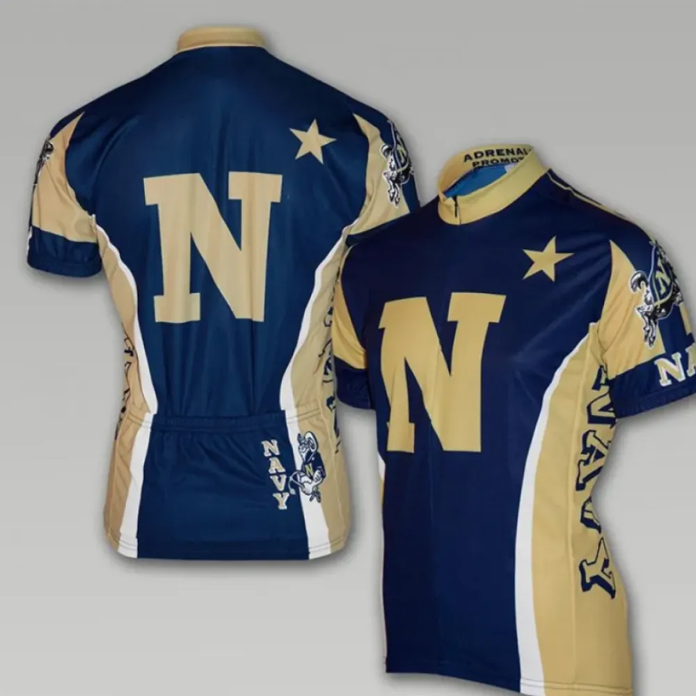 NCAA USNA, Annapolis Navy Midshipmen Cycling Jerseys