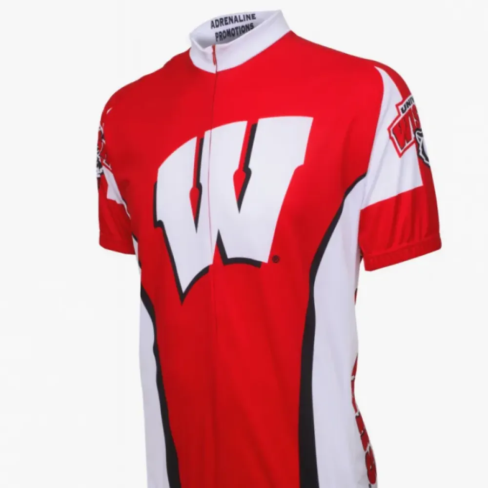 NCAA UW–Madison University of Wisconsin Badgers Cycling Jerseys