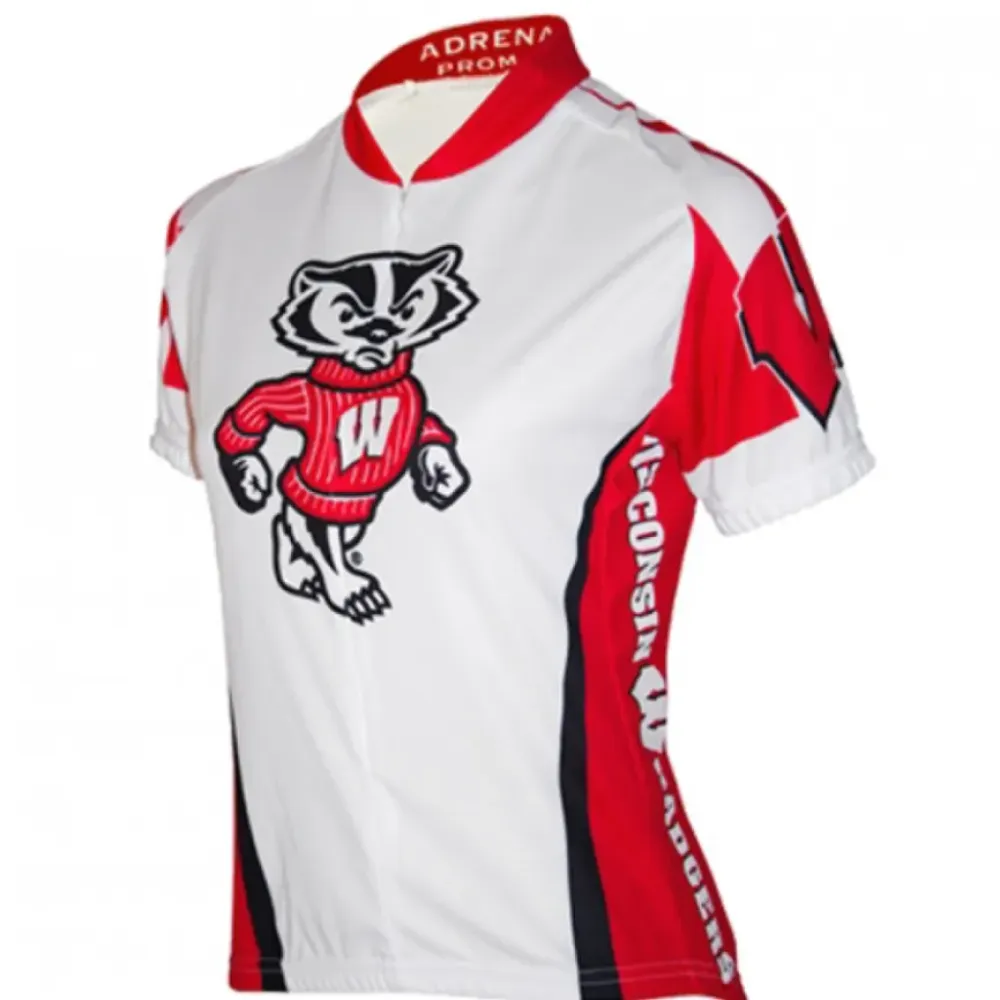NCAA UW–Madison University of Wisconsin Badgers Cycling Jerseys