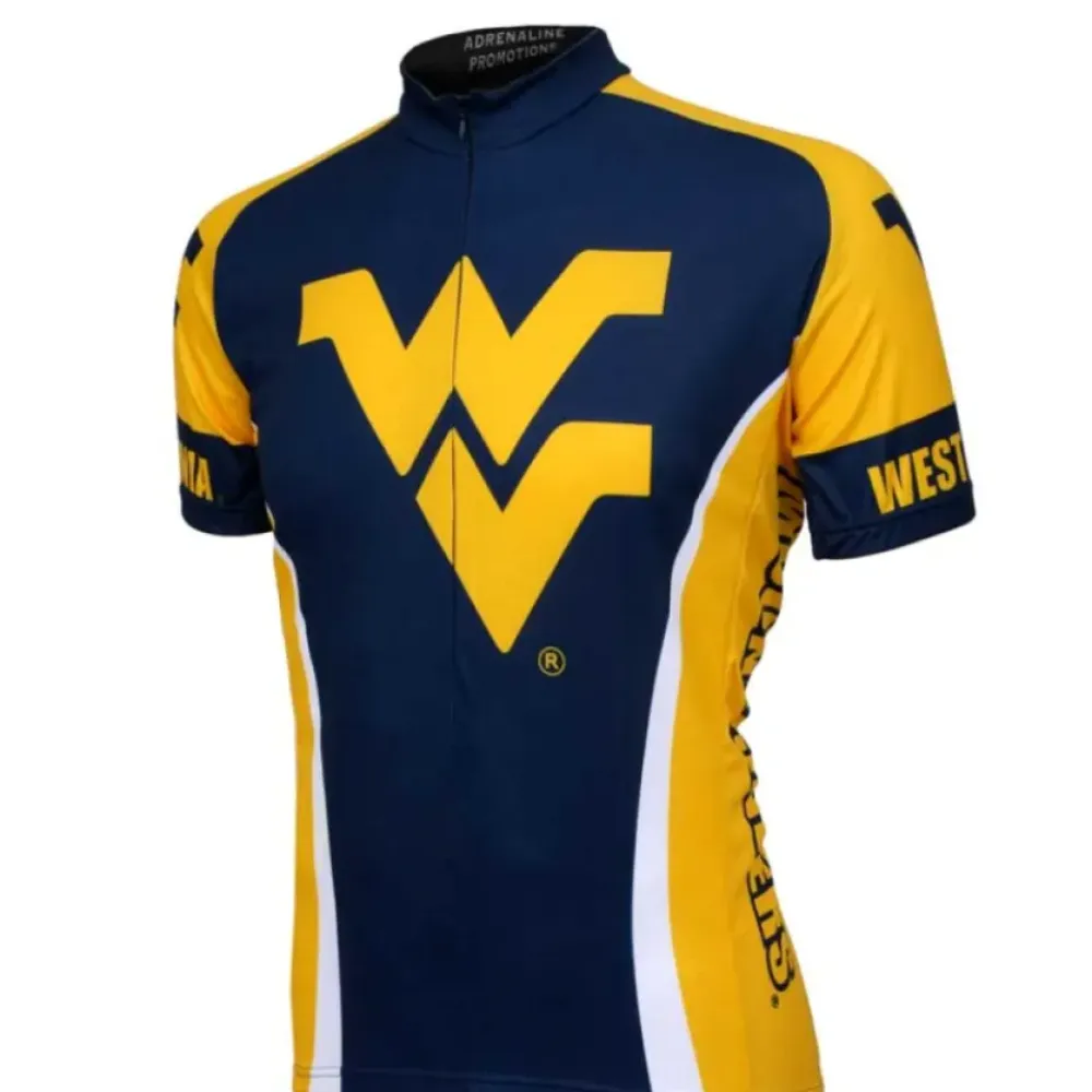NCAA WVU West Virginia University Mountaineers Cycling Jerseys