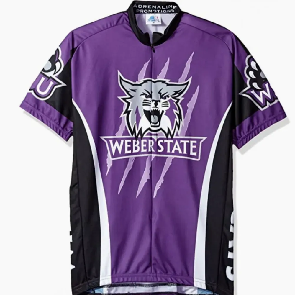 WSU Weber State University Wildcats Cycling Jerseys