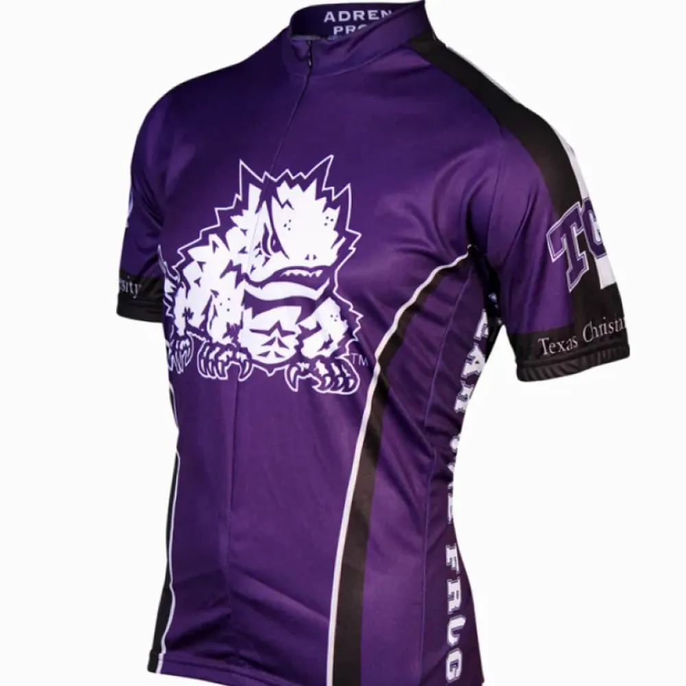 NCAA Texas Christian University TCU Horned Frogs Cycling Jerseys