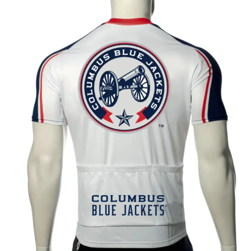 NHL Columbus Blue Jacket Cycling Jerseys