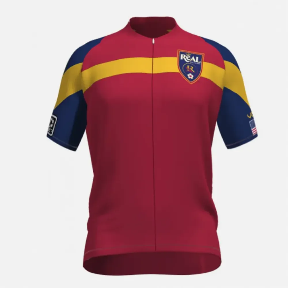 MLS Real Salt Lake Short Sleeve Cycling Jerseys