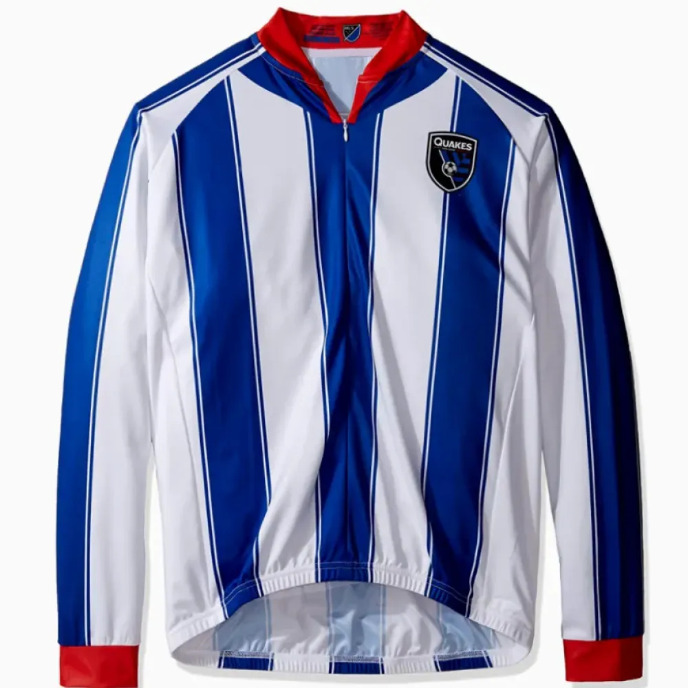 MLS San Jose Earthquakes Long Sleeve Cycling Jerseys