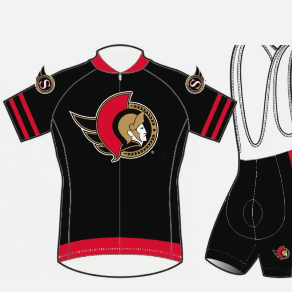 NHL Ottawa Senators Cycling Jerseys (Bib) Shorts