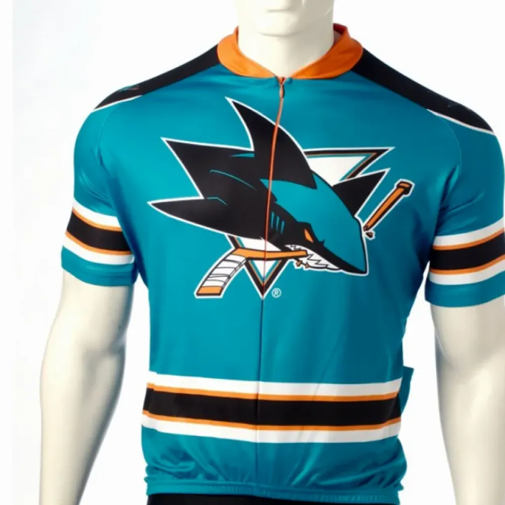NHL San Jose Sharks Cycling Jerseys