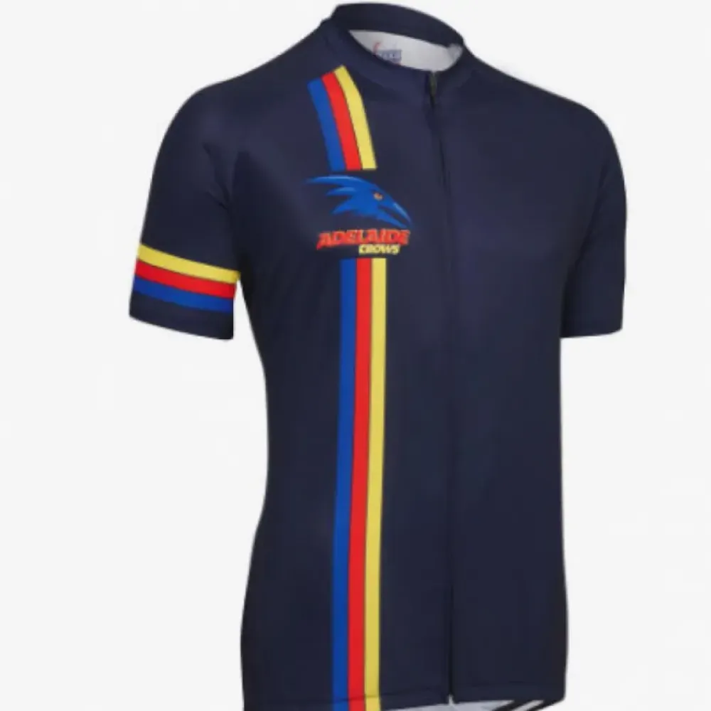 AFL Adelaide Crows Mountain and road bike Short Sleeve Cycling Jerseys