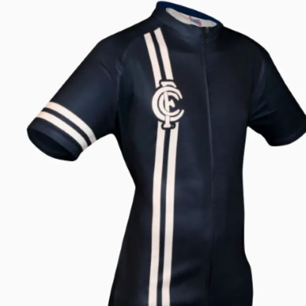 AFL Carlton Blues Short Sleeve Cycling Jerseys