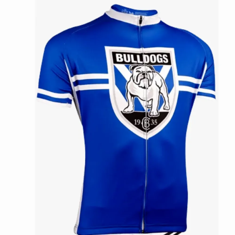 NRL Canterbury-Bankstown Bulldogs Short Sleeve Cycling Jerseys