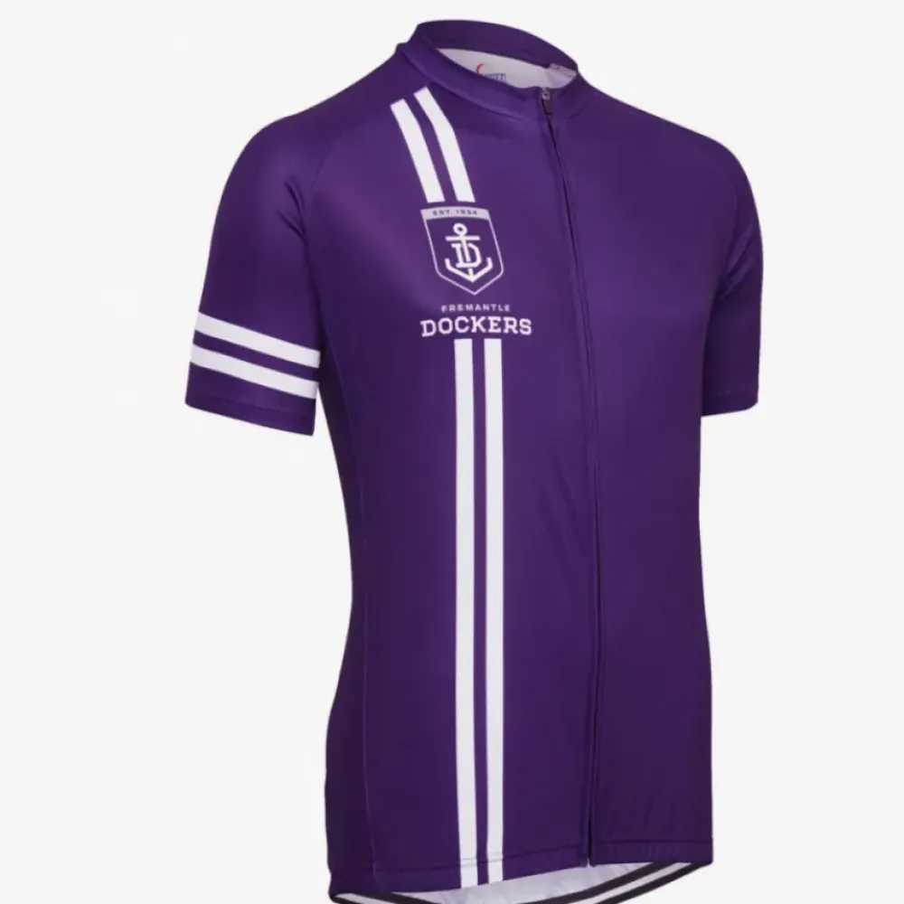 AFL Fremantle Dockers Mountain and road bike Short Sleeve Cycling Jerseys