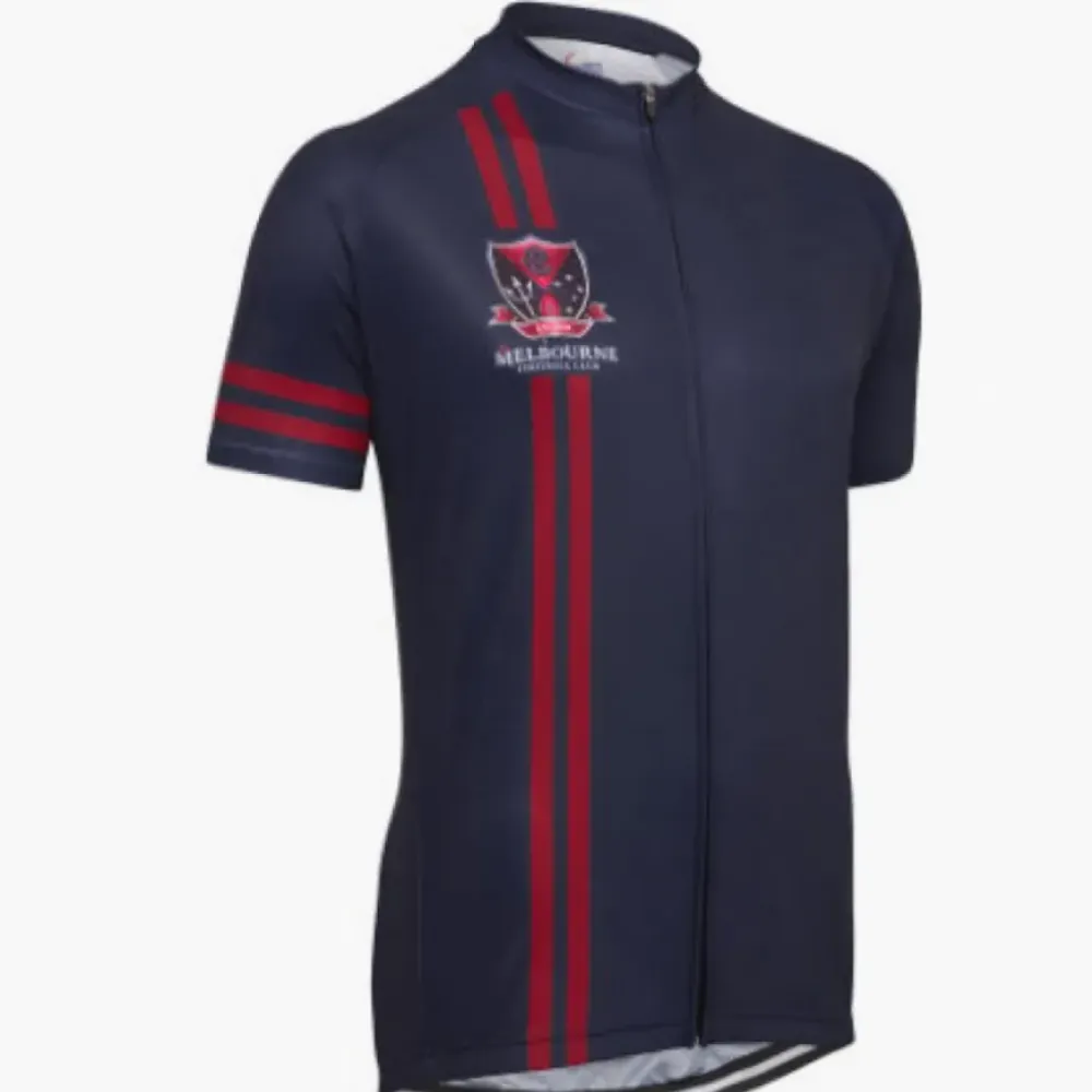 AFL Melbourne Demons Short Sleeve Cycling Jerseys