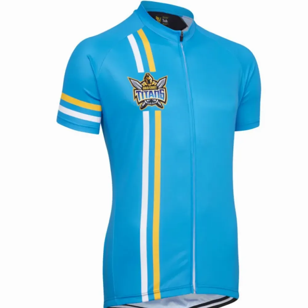NRL Gold Coast Titans Short Sleeve Cycling Jerseys