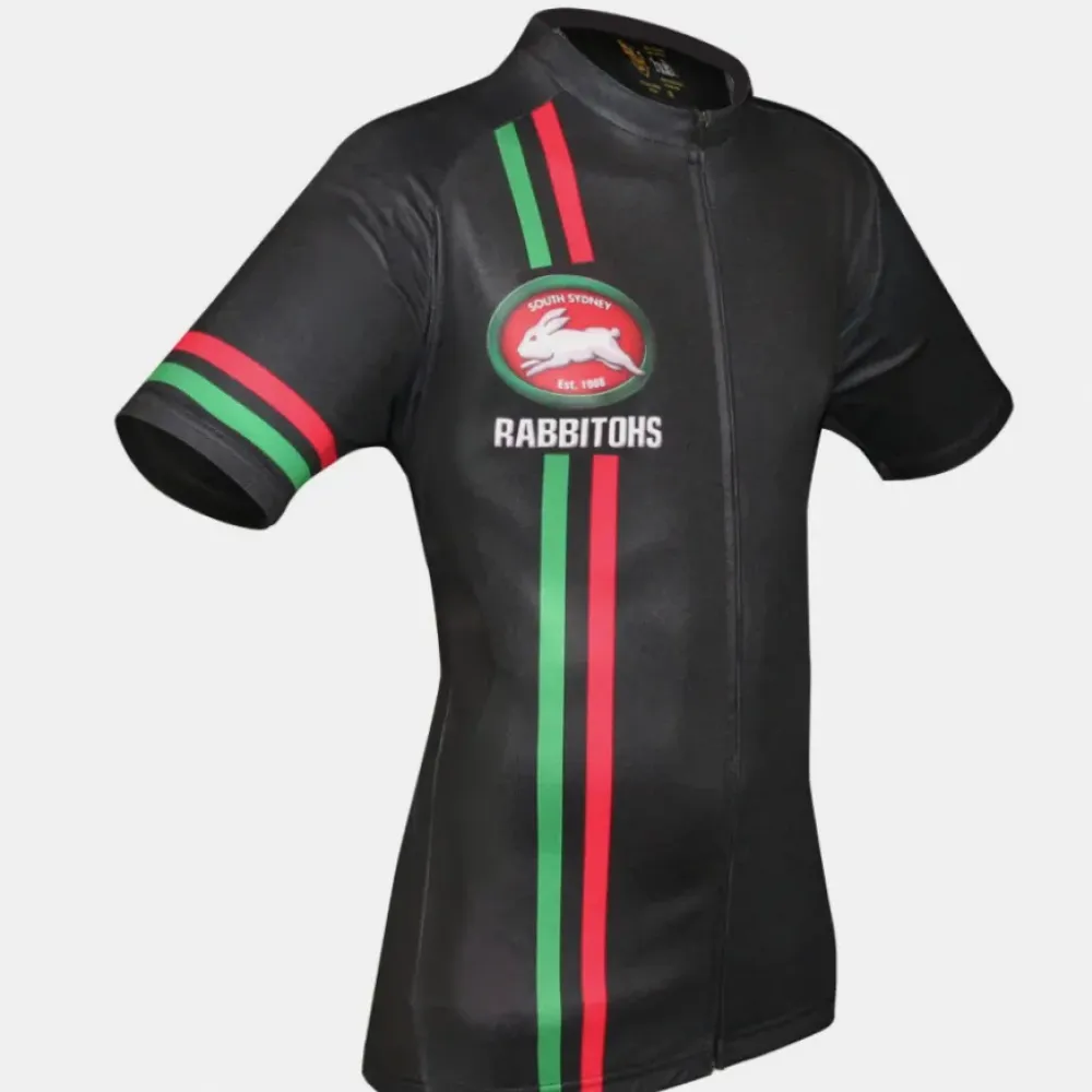 NRL South Sydney Rabbitohs Short Sleeve Cycling Jerseys