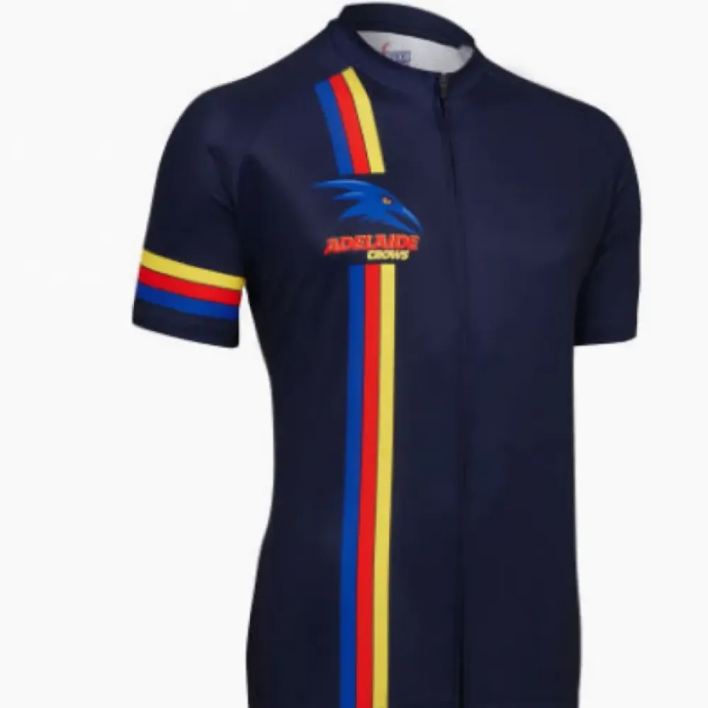 AFL Adelaide Crows Mountain and road bike Short Sleeve Cycling Jerseys