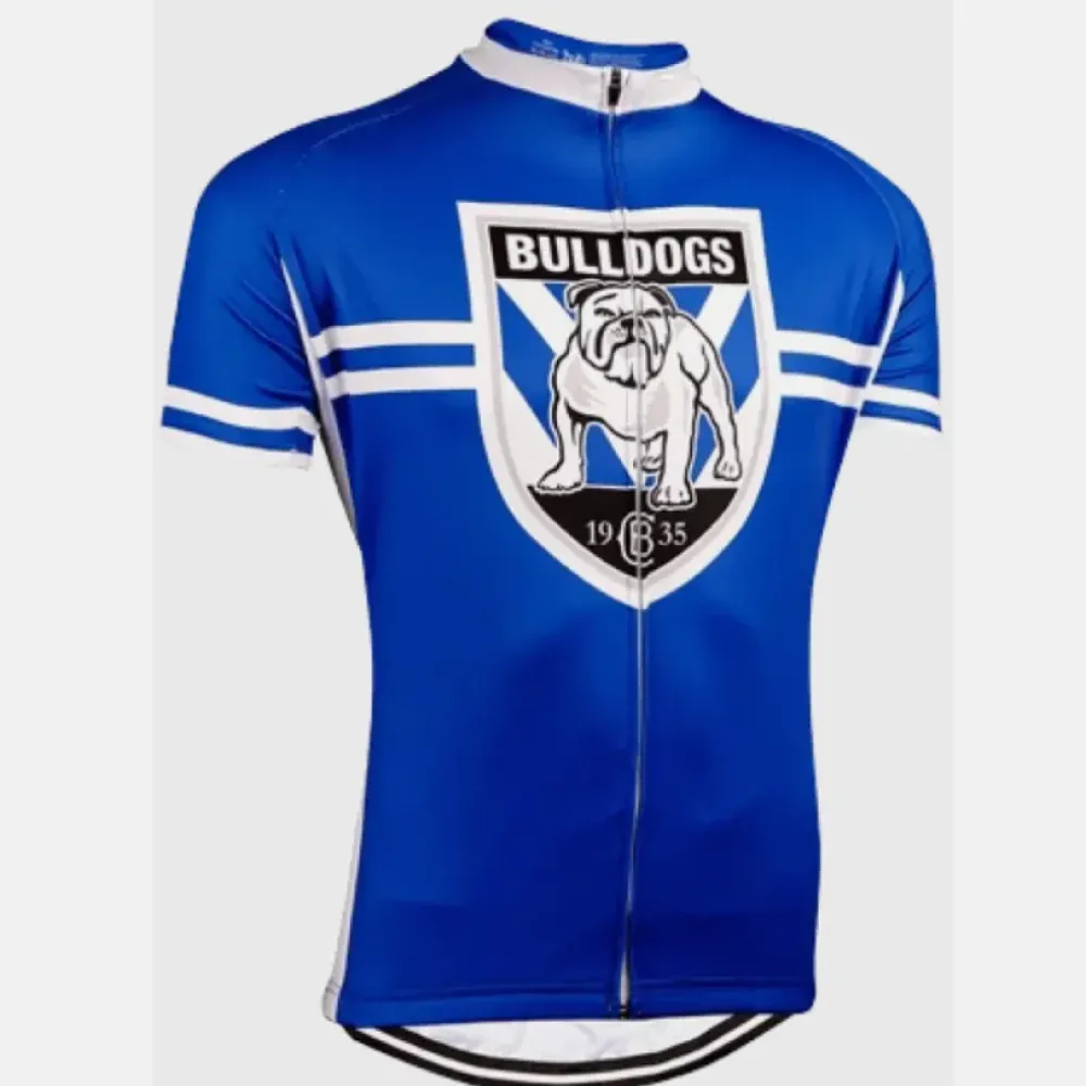 NRL Canterbury-Bankstown Bulldogs Short Sleeve Cycling Jerseys