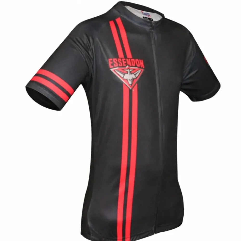 AFL Essendon Bombers Mountain and road bike Short Sleeve Cycling Jerseys