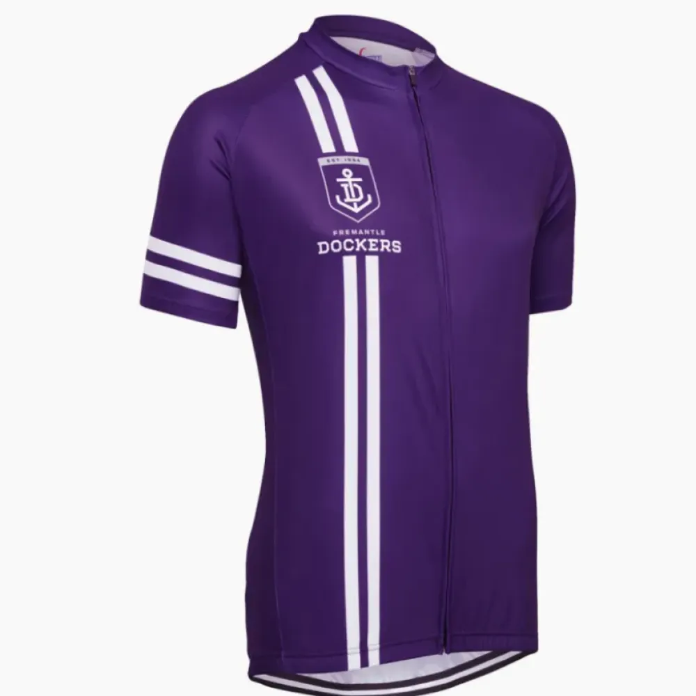 AFL Fremantle Dockers Mountain and road bike Short Sleeve Cycling Jerseys